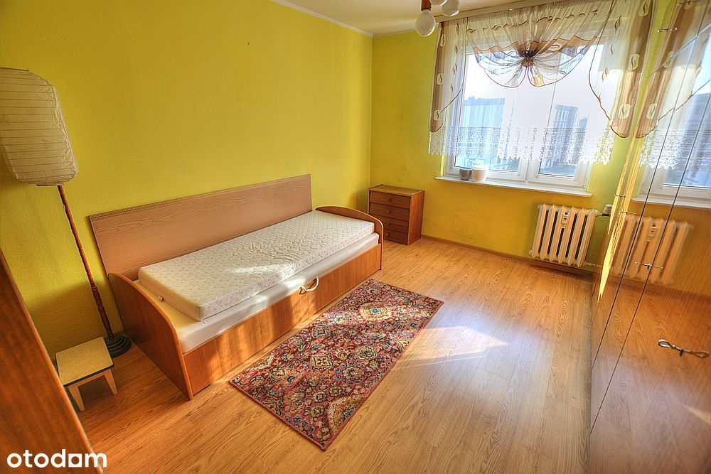 NOWA CENA! Słoneczne mieszkanie - 3 pokoje, balkon