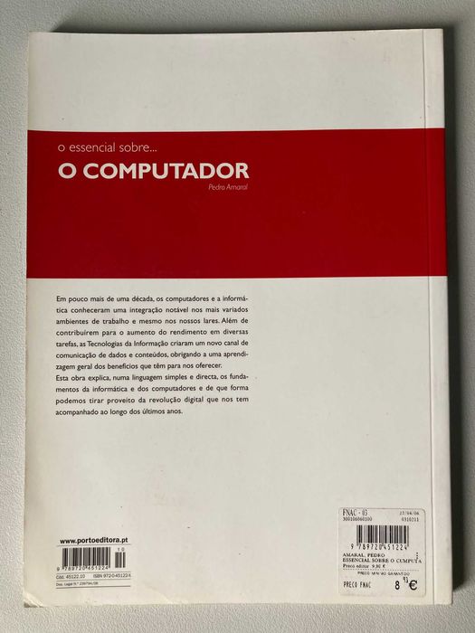 O Essencial Sobre o Computador, de Pedro Amaral