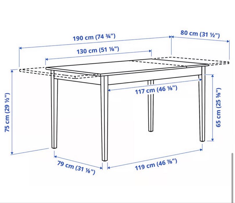 Mesa cozinha ekedalen