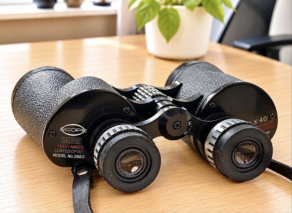 Японський ширококутний бінокль Scope Deluxe 8*40 (J-E45; J-B26) #423
