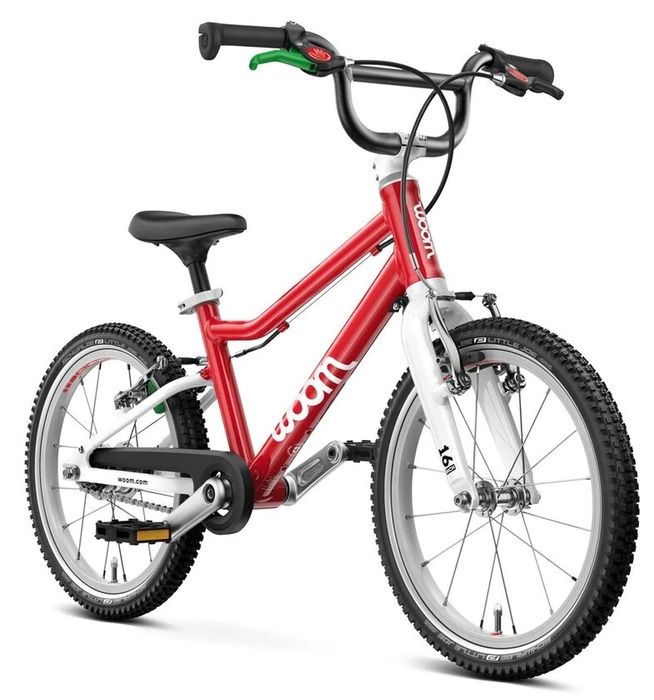 Rowerek dziecięcy woom GO 3 AUTOMAGIC Czerwony