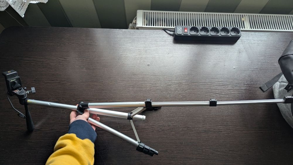 Штатив для теоефону та камери сірий бу