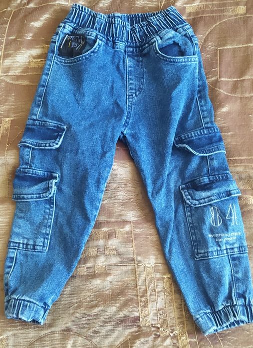 Джинси джогери демі на хлопчика і флісова кофта