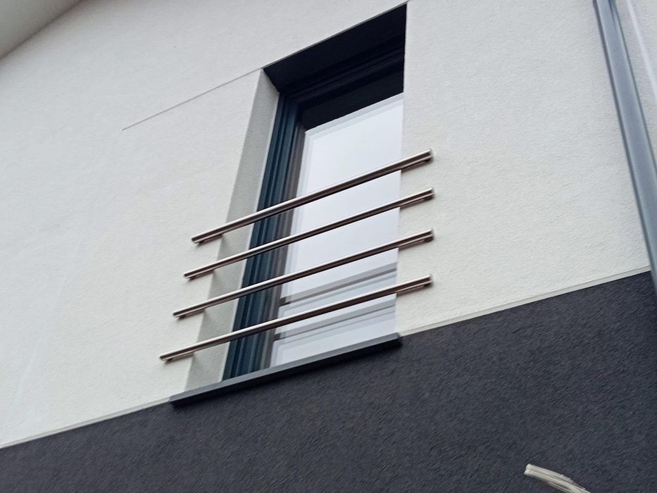balustrady nierdzewne zabezpieczenia okienne