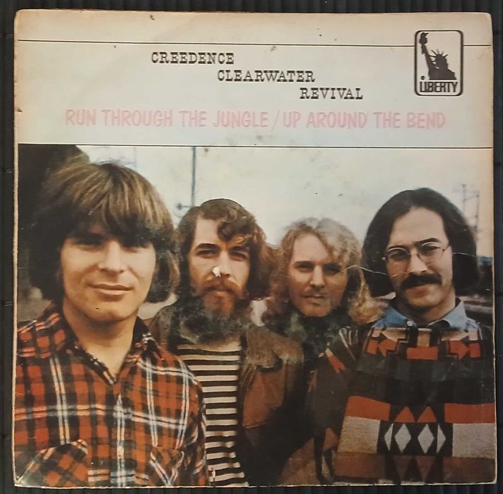 Creedence Clearwater Revival - Run Through The Jungle / Up Around The Bend (Vinil /7")