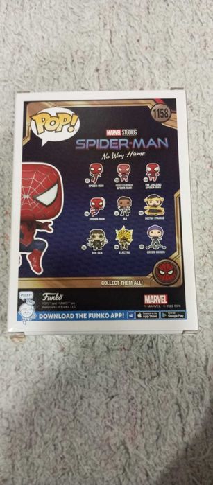 Figura POP da Marvel do Spider-Men