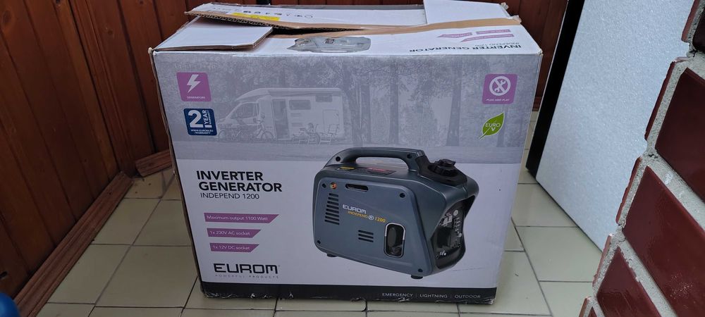 Інверторний генератор Eurom 230V Independ 1200 4-тактний