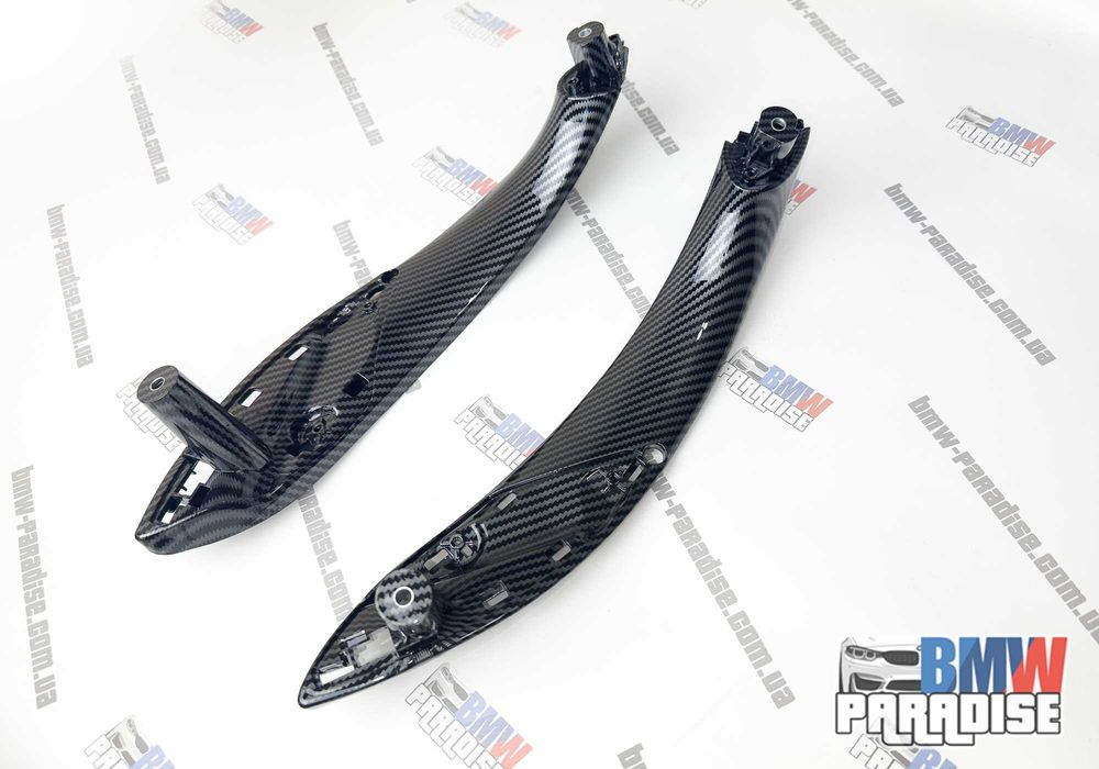 Карбоновые ручки дверей 2 шт (как оригинал) BMW F30 F31 F32 F33 F34 35