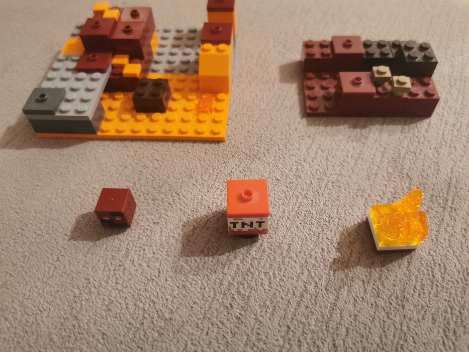 Lego Minecraft Walka w Netherze
