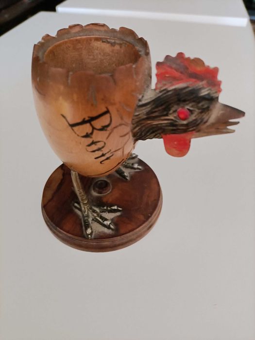 Camafeu + Rooster Match Holder "Bon Jour"