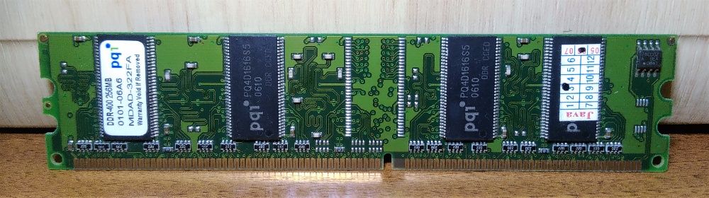 SO-DIMM 256 МБ DDR2-400