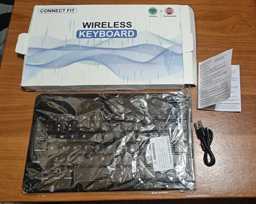Портативна блютуз клавіатура wireless KEABOARD
