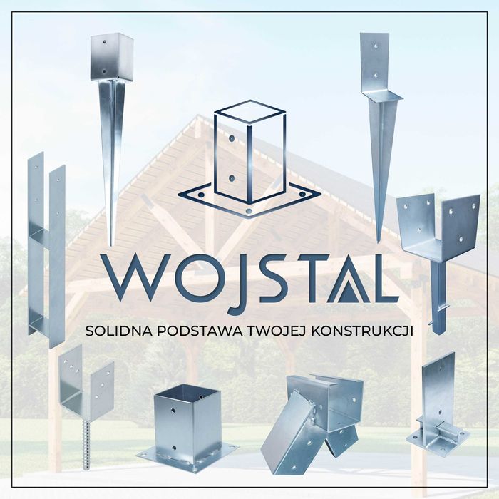 Solidna kotwa do betonu typ U-16cm | 160mm |mocna 5mm | podstawa słupa