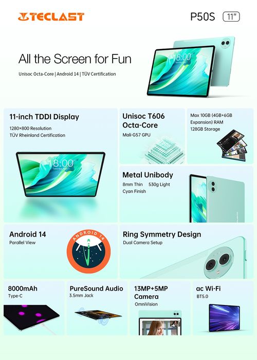 Планшет -сет Teclast P50S