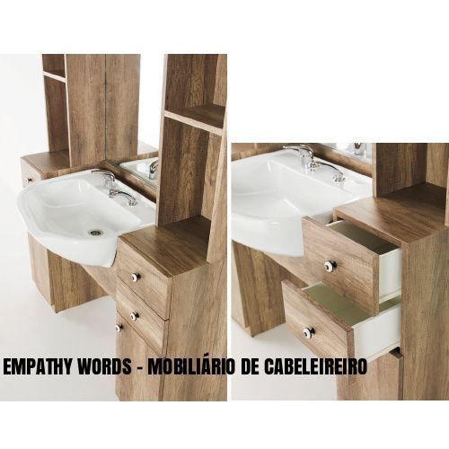 Móvel de barbeiro - Fabricante