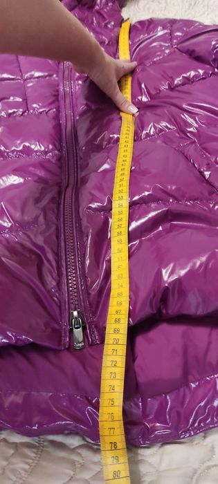 Kurtka pikowana Pinko Eleodoro Crystal 38 M IT 42  fioletowa amarant