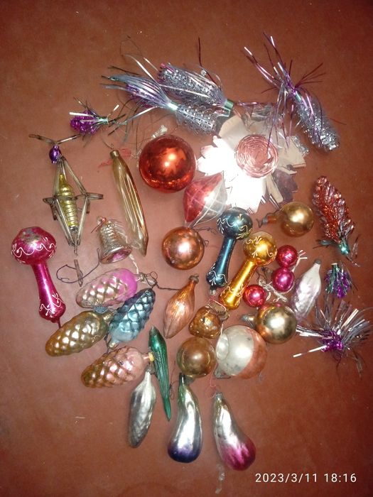 Ёлочные игрушки ссср