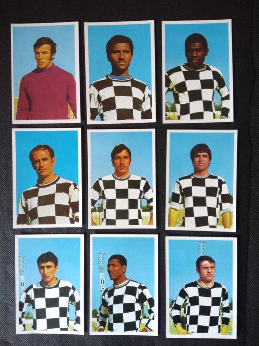 Cromos Boavista FC Época 1971/72 Novos.