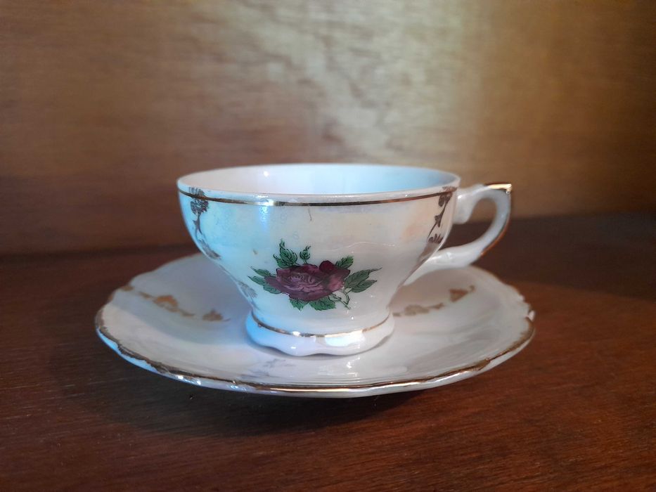Serviços de Café Vintage em Porcelana