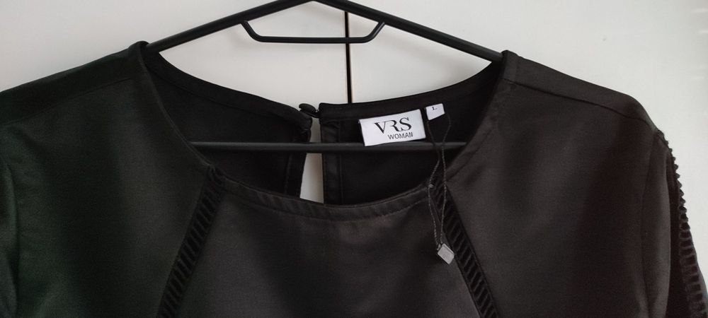 Elegancka satynowa bluzka firmy VRS woman r. L