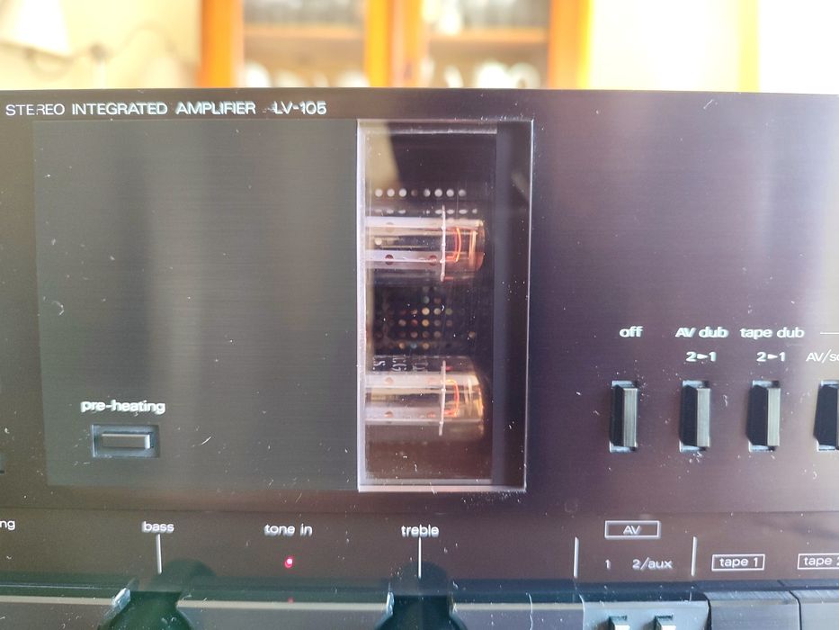 Luxman LV-105 Magnífico Amplificador Hi-Fi Impecável!