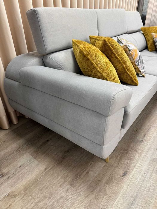 Chaiselongue com assentos extensiveis em Microfibra NOVA