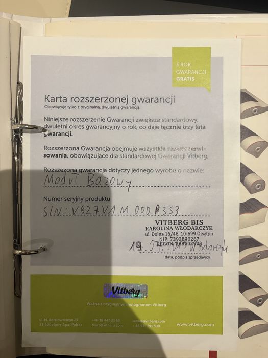 Rehabilitacyjny Aparat Masujący RAM Vitberg+