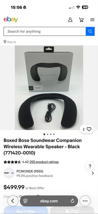 Колонка Bose Soundwear Companion Speaker