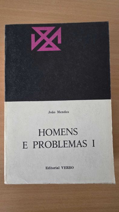 Livro "Homens e Problemas I" de João Mendes