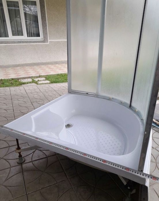 Душевая кабина по деталям.