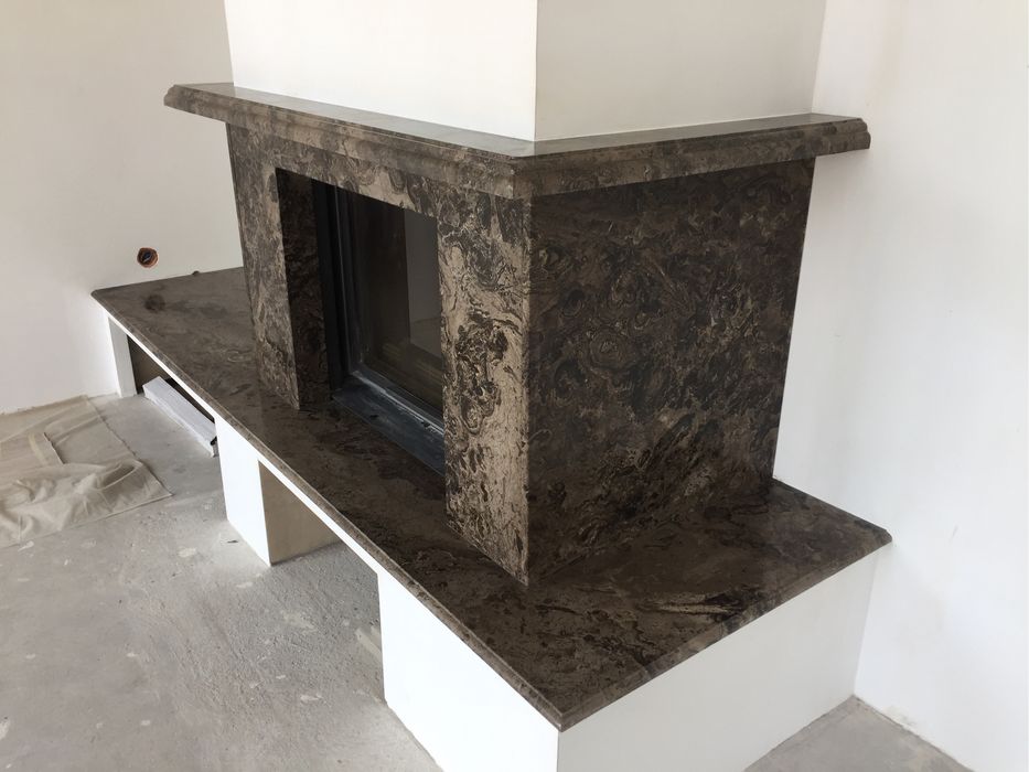 КАМИНЫ из Мрамора