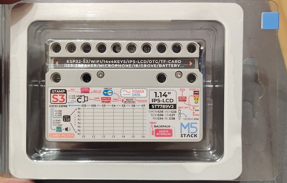 M5stack Cardputer card computer M5 Stack