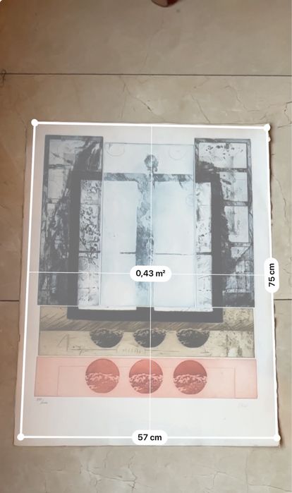 Serigrafia Cristo Crucificado 198/200