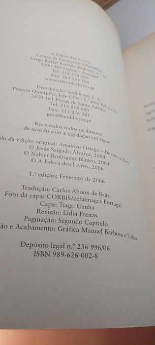 De Zero a Zara - Xabier Blanco, Jesús Salgado