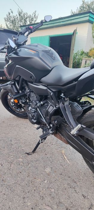Yamaha MT-07, 2021 рік, 19 000 км, колір – чорний (Stealth Black).
