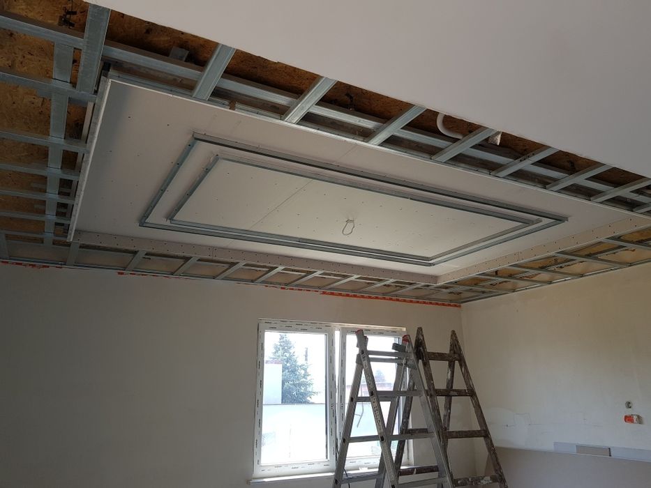 Sufity podwieszane | szpachlowanie | malowanie | remonty