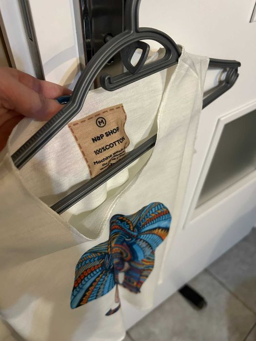 Koszulka z tajlandii słoń rozmiar M dziecięcy 134 140 cm bawełna 100%