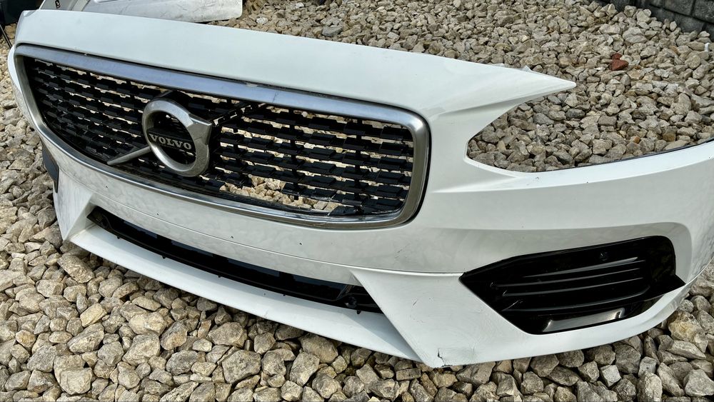 Zderzak przedni R DESIGN 4xPDC VOLVO S90 V90 16- ORYGINALNY