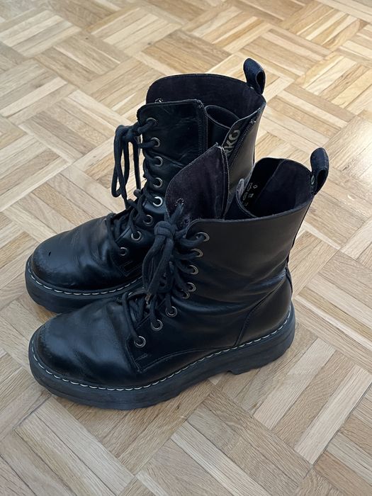 ODDAM skórzane buty Ryłko