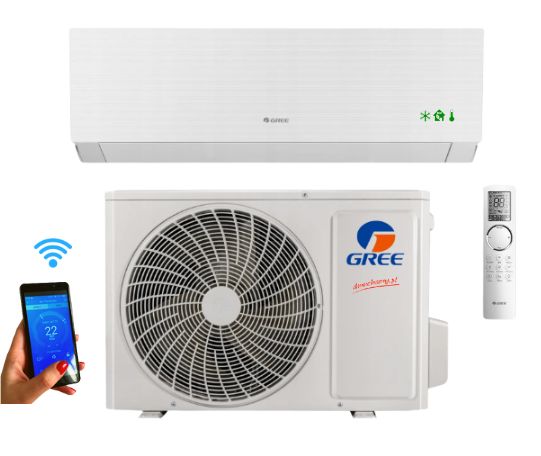 Klimatyzacja Ścienna 60M2 Gree Pular Pro White 5.3Kw Możliwy Montaż