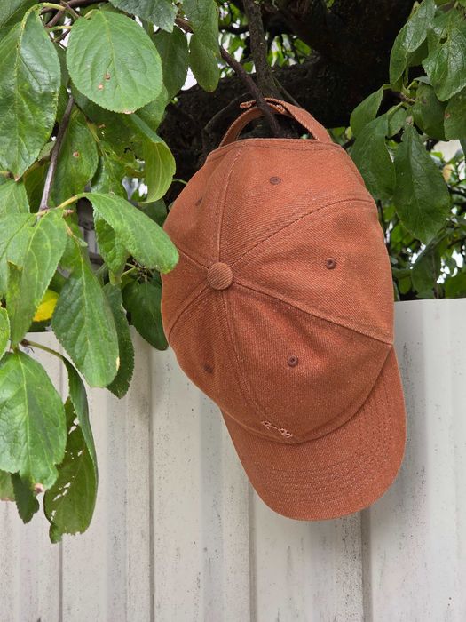 бейсболка RUSLAN BAGINSKIY Logo-embroidered Baseball Cap brown