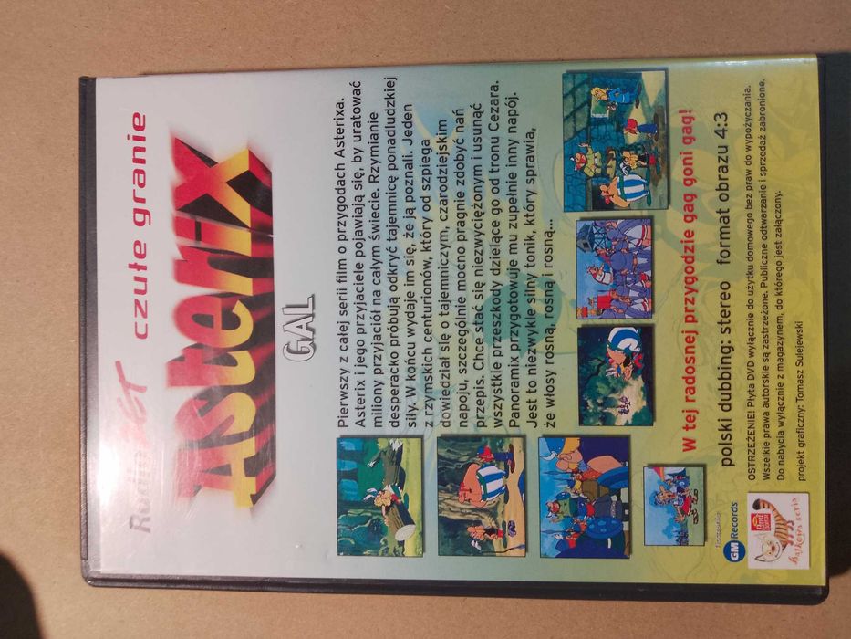 Film Bajka Asterix GAL płyta VCD