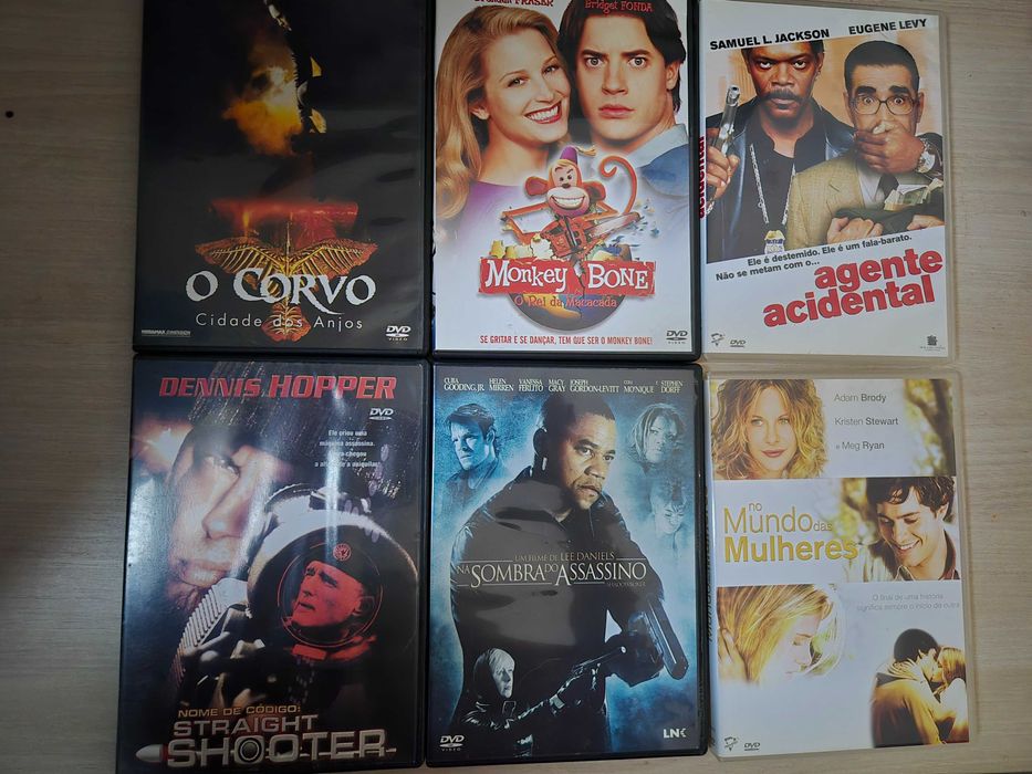 Lote de 75 dvds para colecao