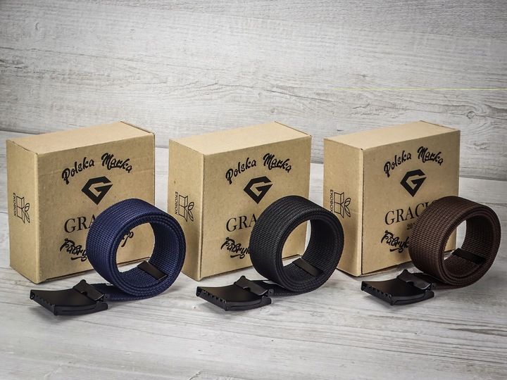 Zestaw Parcianych Pasków Do Spodni Kolory Gracio