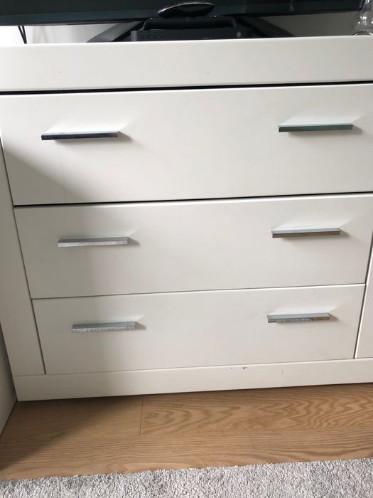 Szafa słupek komoda biurko Snow Forte