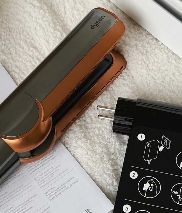 Знижка‼️Випрямляч утюжок Dyson Airstrait HT01 Nickel/Copper золотий