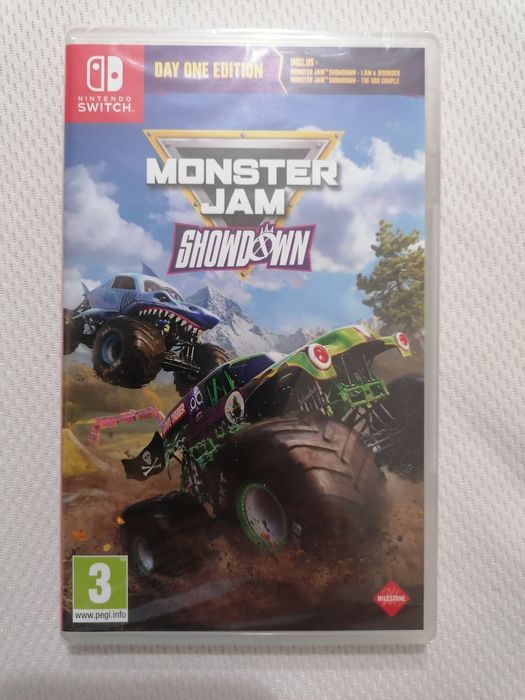 Nintendo switch Monster Jam Showdown no plástico