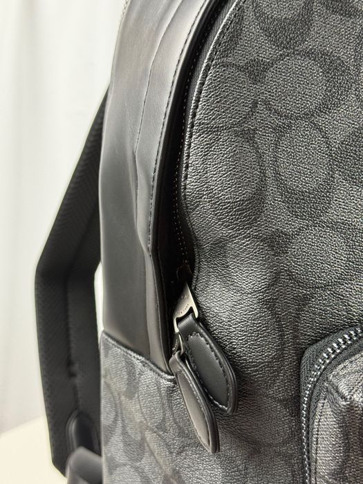 Чоловічий рюкзак Coach шкіряний — zdjęcie 3