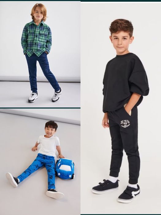 Теплі і звичайні  спортивні штани Sinsey 116-140