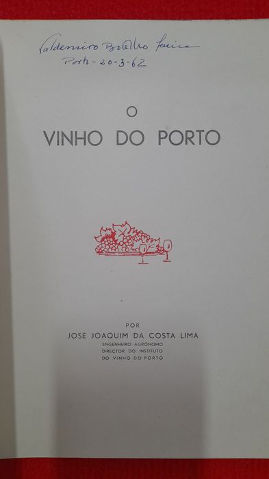 2 Livros Instituto do  Vinho do Porto